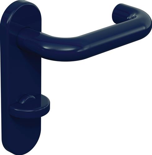 Kurzschildgarnitur 111R02.110 50 Ku.50 FBM rd Drückergrt.HEWI