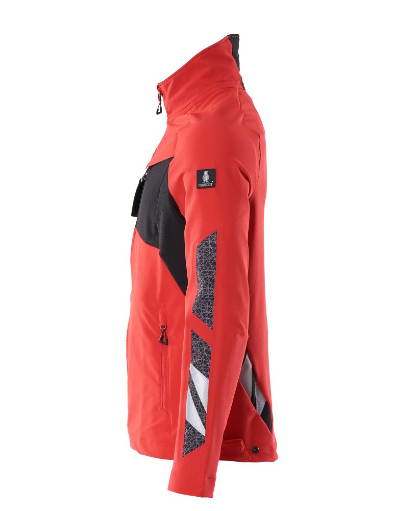 Jacke ACCELERATE Verkehrsrot/Schwarz L