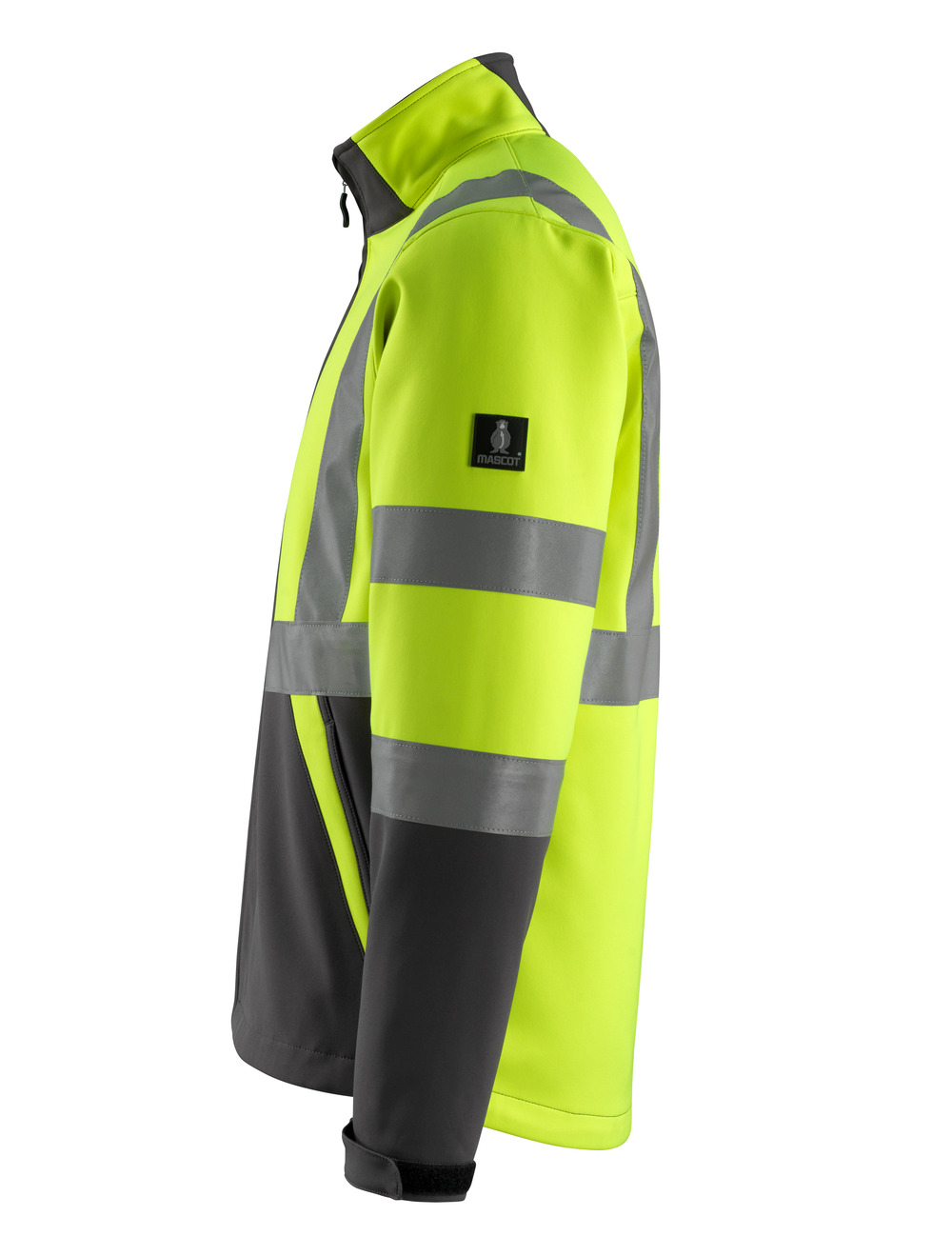Softshelljacke SAFE LIGHT Hi-vis Gelb/Dunkelanthrazit L