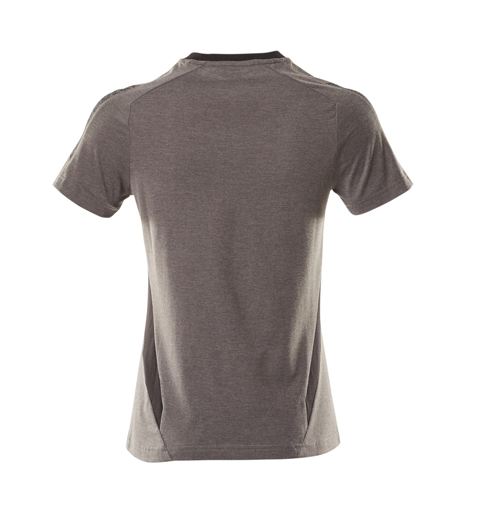 Damen-Passform T-Shirt ACCELERATE Dunkelanthrazit/Schwarz 4XLONE