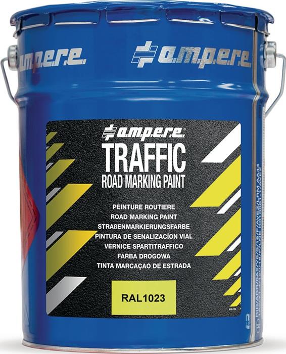 Straßenmarkierungsfarbe Traffic Road Marking Paint 5 kg gelb 1023