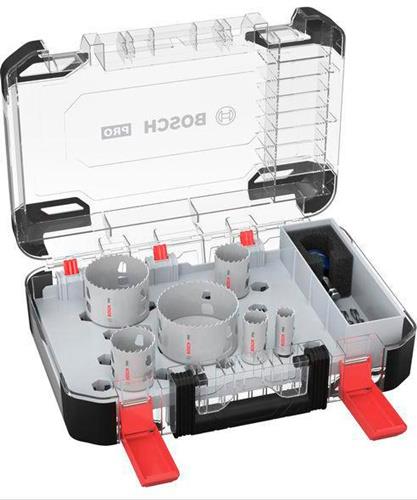 Lochsägen-Set PRO Multi Material PC Plus 9-tlg.19,25,38,44,68,83mm Schnitt-T44mm