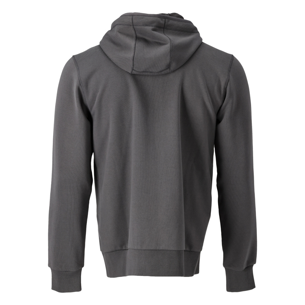 Kapuzenpullover mit Reißverschluss CUSTOMIZED Anthrazitgrau S