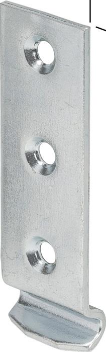 Schließhaken gekröpft 48 mm 18 mm 2 mm