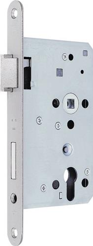 Panik-Einsteckschloss 1201 Fkt.D rd 20/55/72/9mm DIN L VA BKS