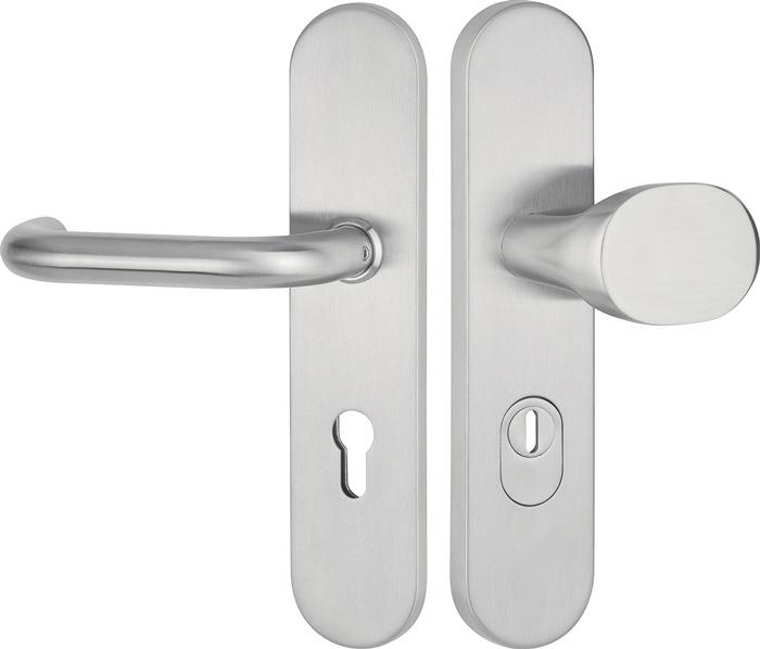 Schutzgarnitur 1801/2089.KS/3128 Edelstahl 72 mm 36-53 mm HERMAT