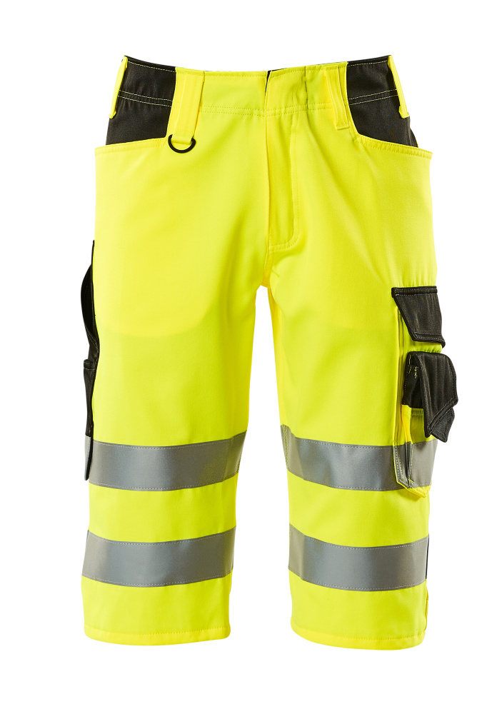 Shorts, lang SAFE SUPREME Hi-vis Gelb/Schwarz C48