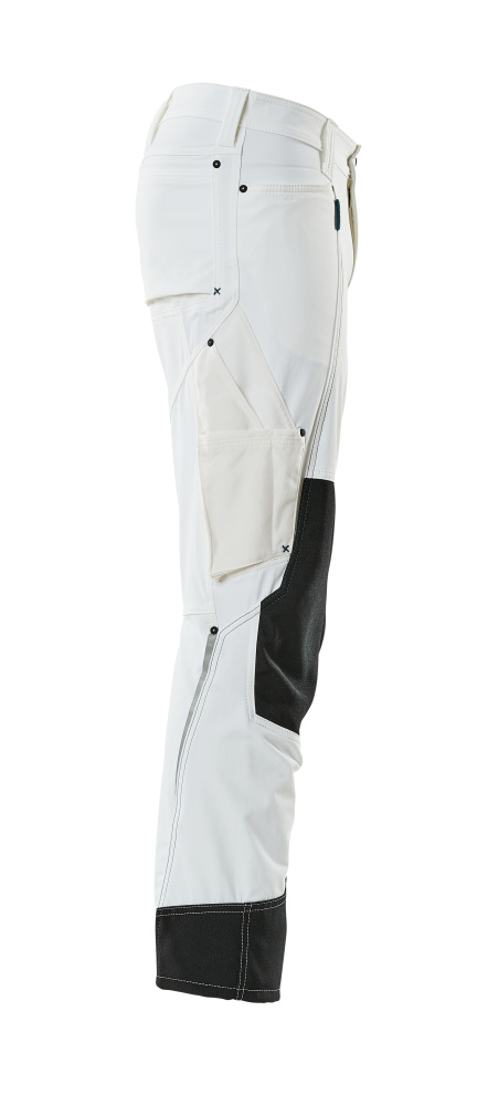 Hose mit Knietaschen ADVANCED Weiß 76C42