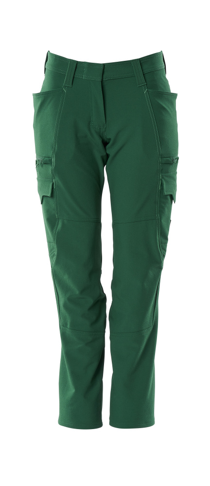 Damen-Passform DIAMOND Hose mit Schenkeltaschen ACCELERATE Grün 76C34