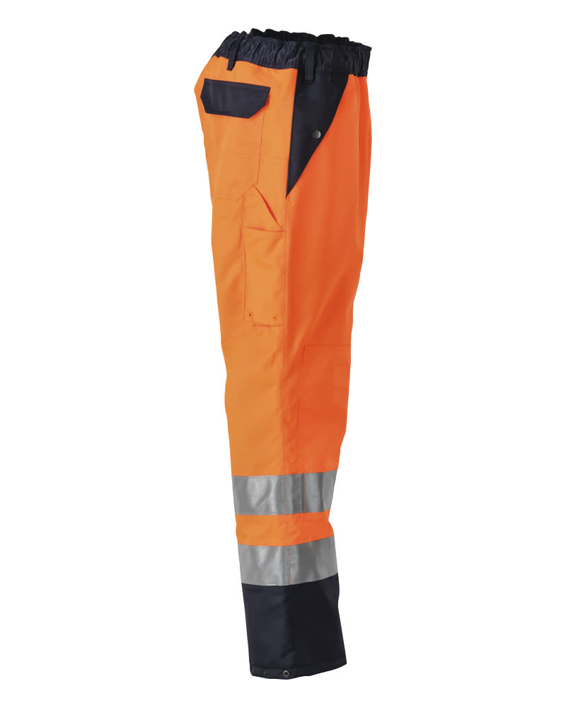 Überziehhose SAFE IMAGE Hi-vis Orange/Marine 2XL