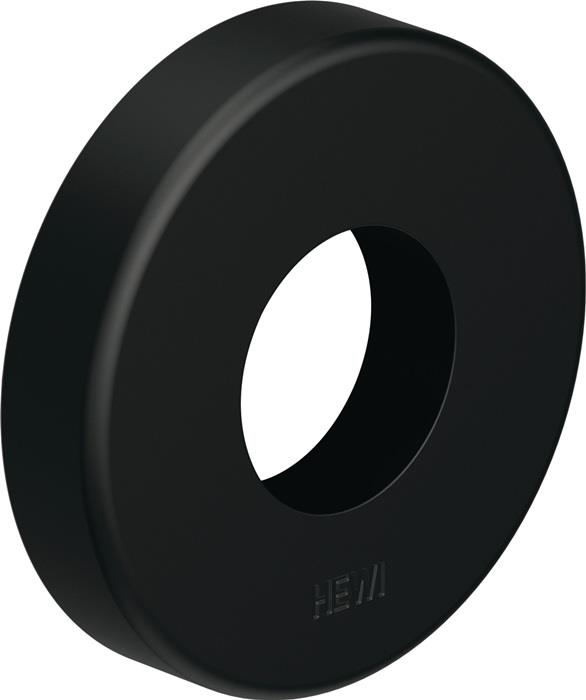 DrückerrosettenPaar Schildstärke 10,5 mm rund rund 90 tiefschwarz matt 305.23PBR 90