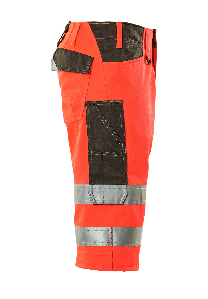 Shorts, lang SAFE SUPREME Hi-vis Rot/Dunkelanthrazit C48
