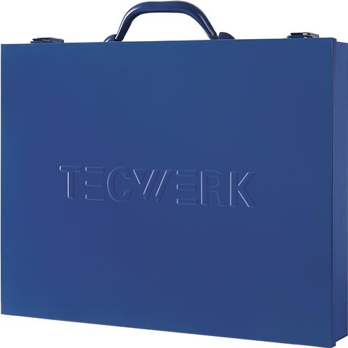 Sortimentskasten B438xT342xH70mm 23 Fächer blau blau TECWERK