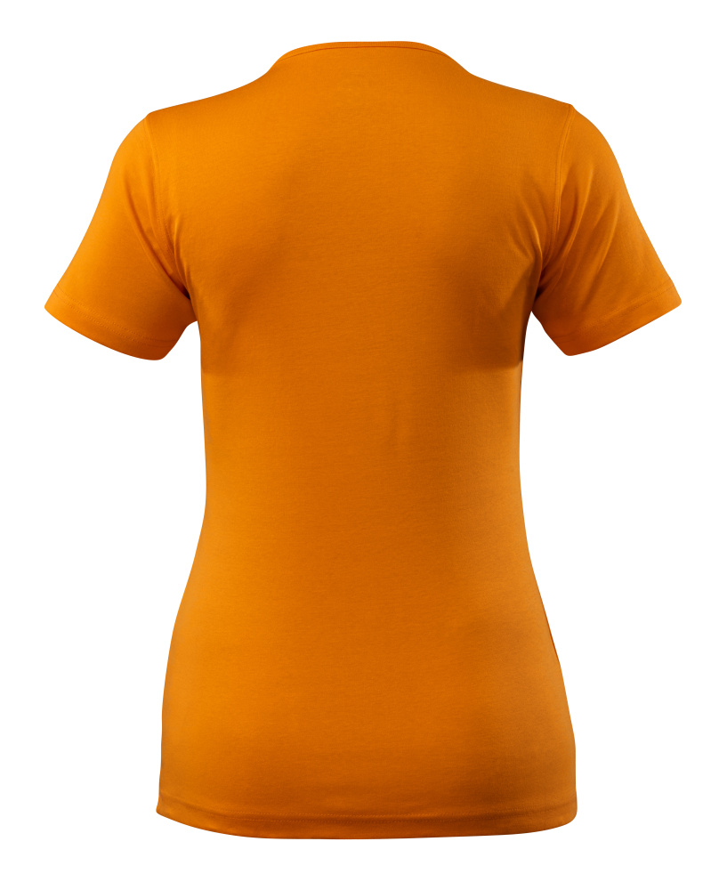 Damen-Passform T-Shirt CROSSOVER Hellorange S