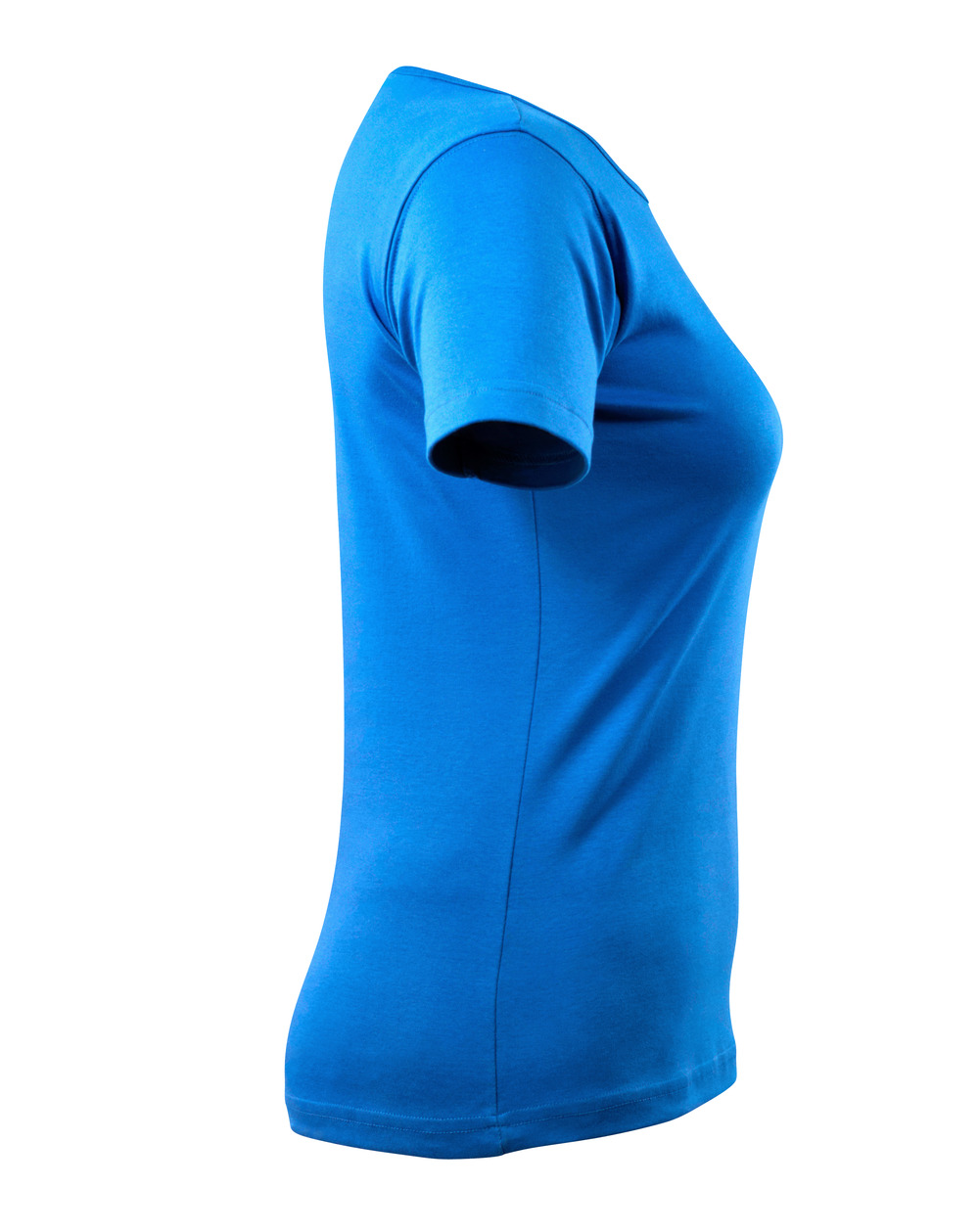Damen-Passform T-Shirt CROSSOVER Azurblau XS