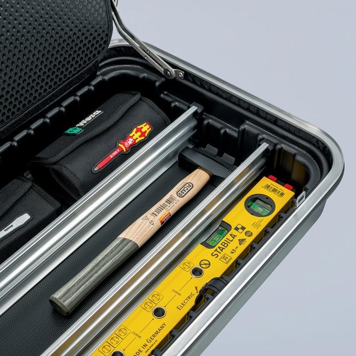 Werkzeugsortiment 63teilig für Elektriker im Hartschalenkoffer