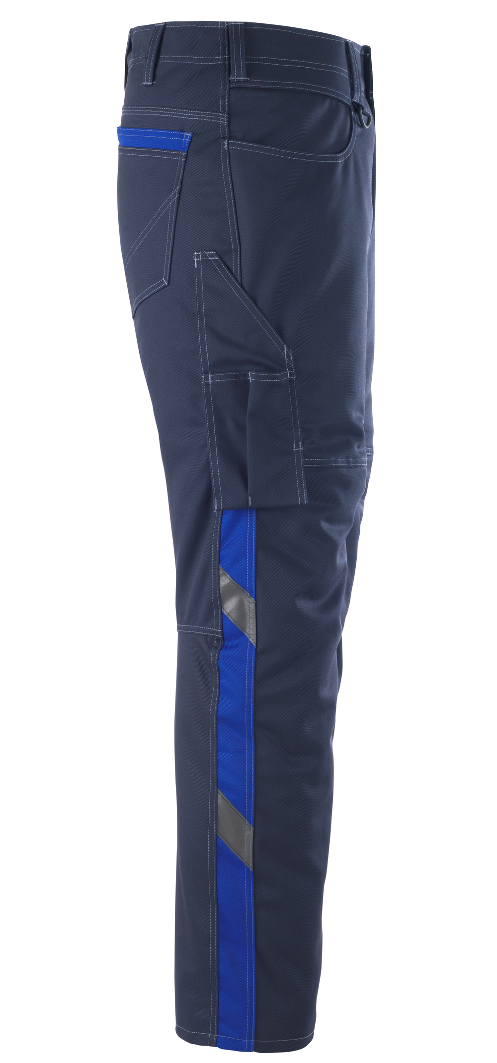 Hose mit Schenkeltaschen UNIQUE Schwarzblau/Kornblau 82C50