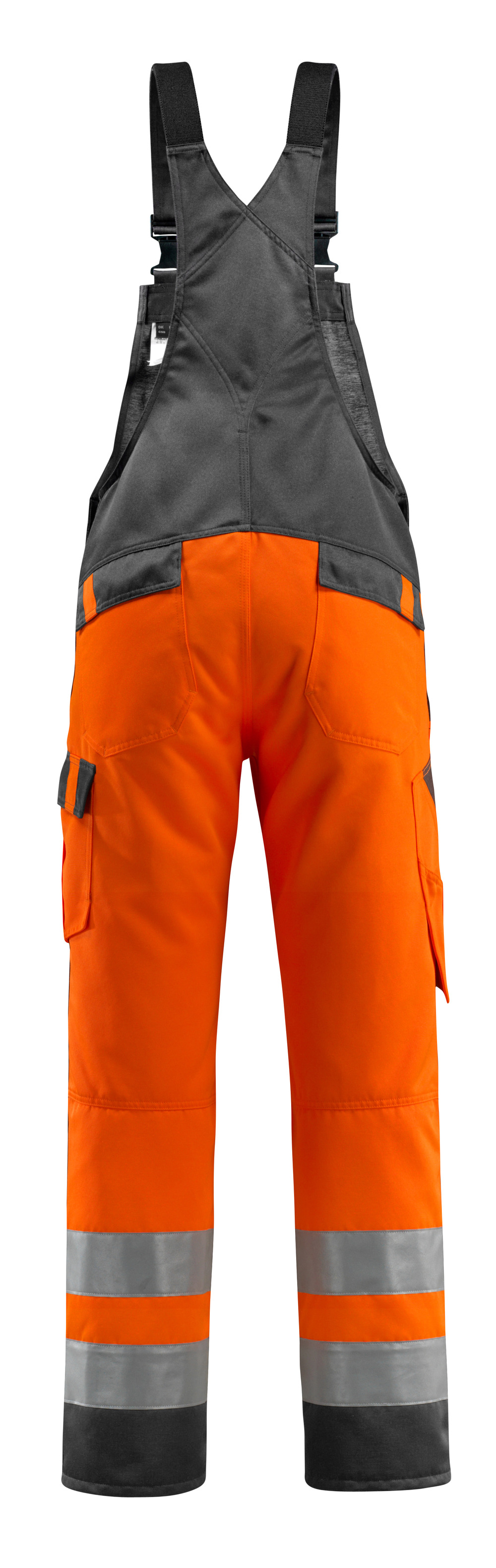 Latzhose mit Knietaschen SAFE LIGHT Hi-vis Orange/Dunkelanthrazit 82C62