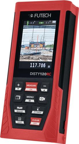 Laserentfernungsmesser DISTY 120 RED 0,05 b.120m ± 2mm IP 54 FUTECH