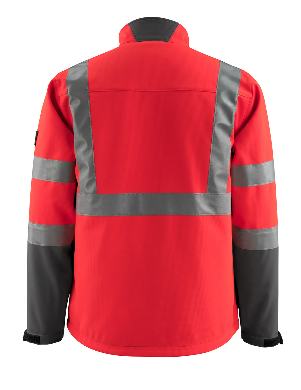 Softshelljacke SAFE LIGHT Hi-vis Rot/Dunkelanthrazit L