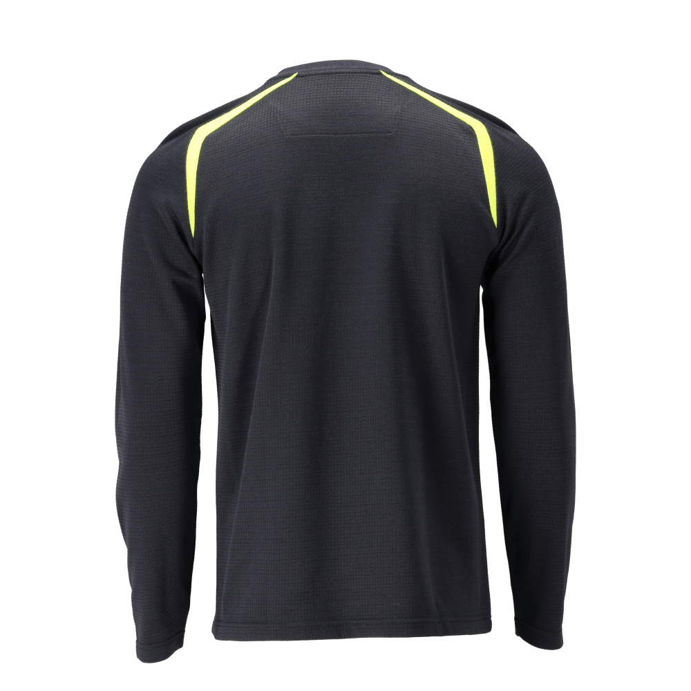 Langarmshirt ACCELERATE MULTISAFE Schwarzblau/Hi-vis Gelb 3XL