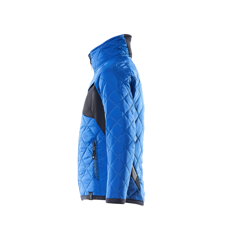 Thermojacke für Kinder ACCELERATE Azurblau/Schwarzblau 104