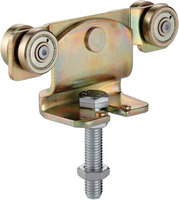 Rollapparat 91 Stahl verzinkt, gelb 191 Profil 100 50 kg