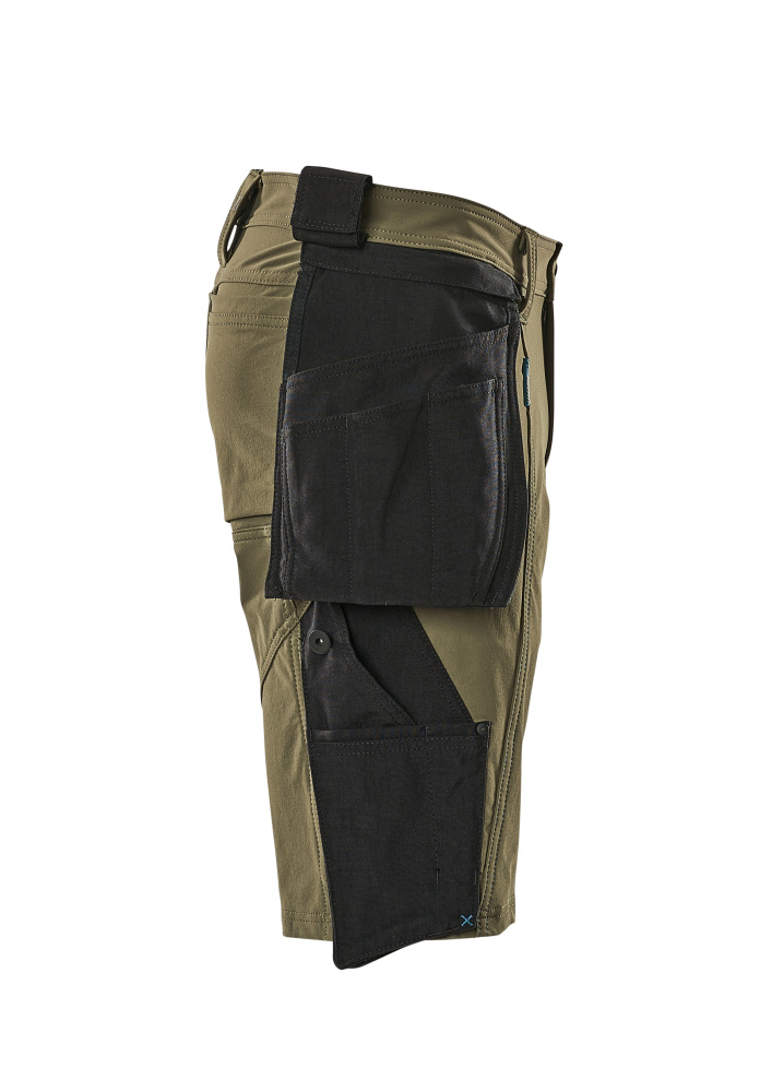 Shorts mit Hängetaschen ADVANCED Moosgrün C51
