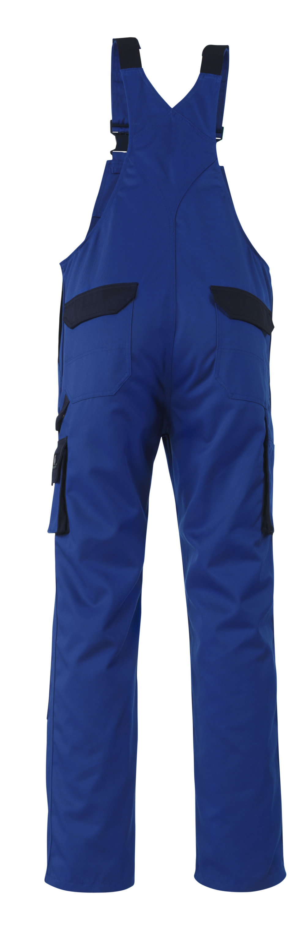 Latzhose mit Knietaschen IMAGE Kornblau/Marine 82C46
