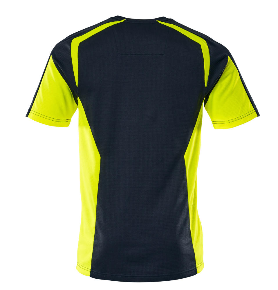 T-Shirt ACCELERATE SAFE Schwarzblau/Hi-vis Gelb 4XL