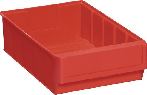 Regalkasten L300xB183xH81mm rot PP TECWERK