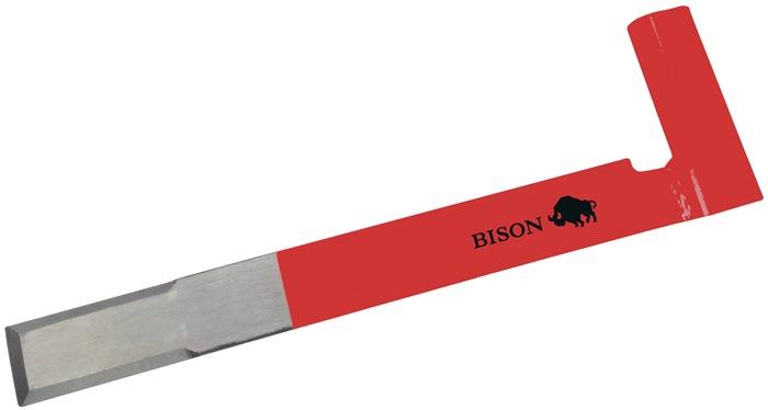 Stichaxt Gesamtlänge 400 mm 3-seitig geschliffen, gehärtet CrV-Stahl BISON
