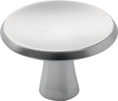 Möbelknopf 3751 Alu-Guss silberf.elox.HERMETA