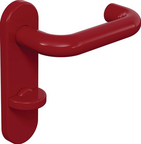Kurzschildgarnitur 111R02.110 33 Ku.33 FBM rd Drückergrt.HEWI