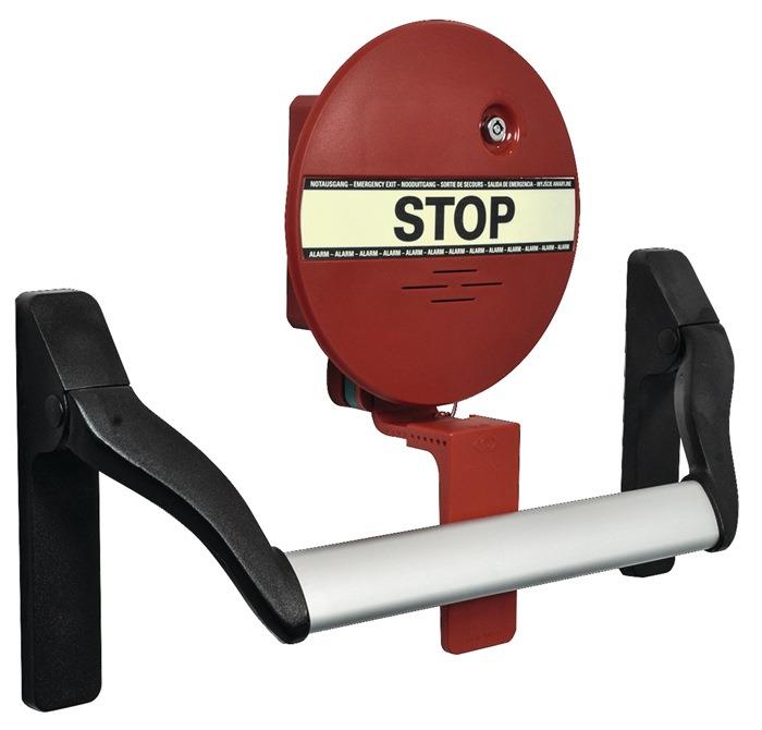 Überwachungsgerät Dexcon mit Voralarm Zur Sicherung von Stangengriffen Kunststoff rot GFS