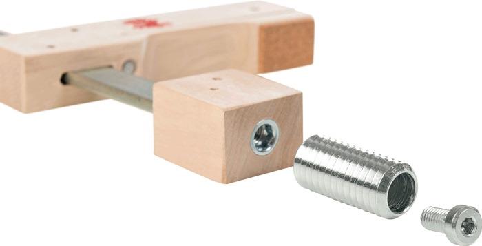 Adapter Basic Mini passend für Bohrung 20mm + Profilschiene 150 mm