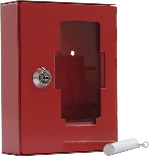 Notschlüsselkasten NSK 1 H150xB120xT38mm rot STA Anz.Hak.1 ROTTNER