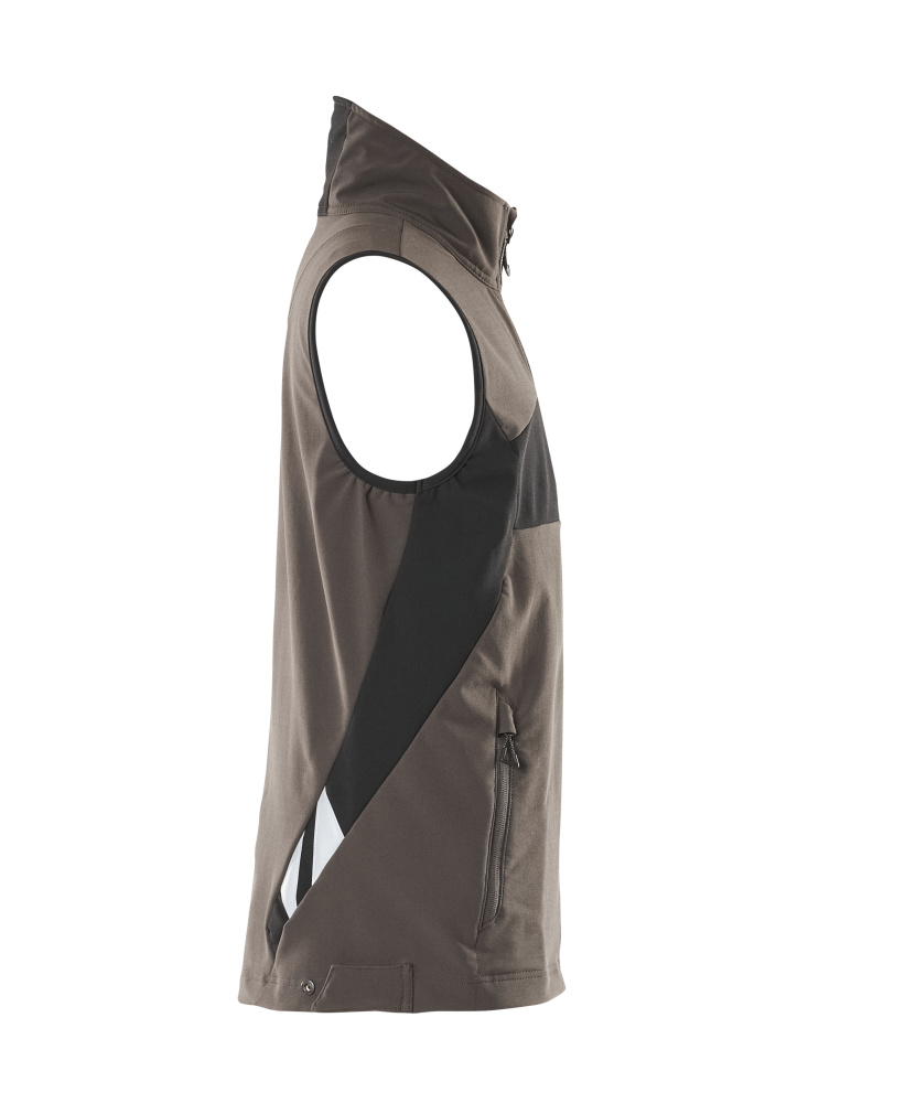 Weste ACCELERATE Dunkelanthrazit/Schwarz XL