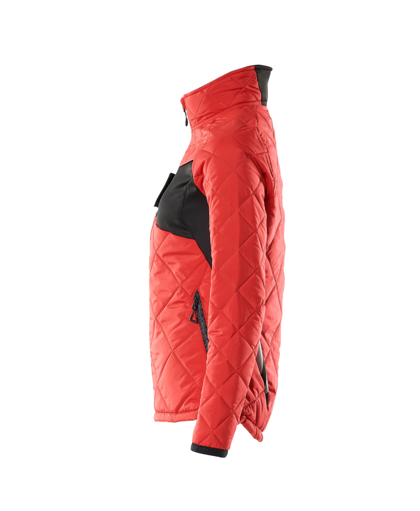 Damen-Passform Thermojacke ACCELERATE Verkehrsrot/Schwarz 5XL