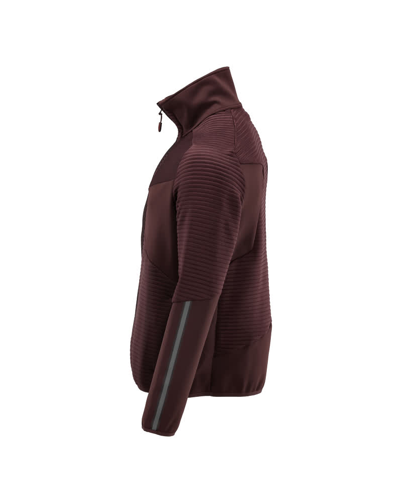 Fleecejacke CUSTOMIZED Bordeaux XS