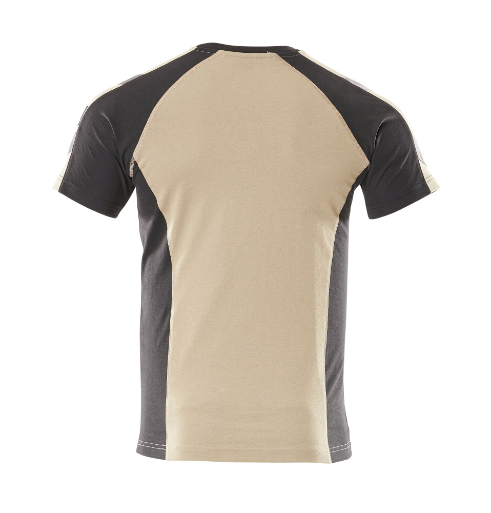 T-Shirt UNIQUE Hellkhaki/Schwarz L