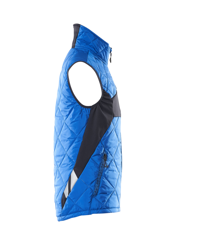 Thermoweste ACCELERATE Azurblau/Schwarzblau M