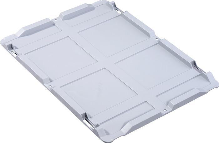 Stülpdeckel grau für Transportstapelkasten 300 mm 400 mm