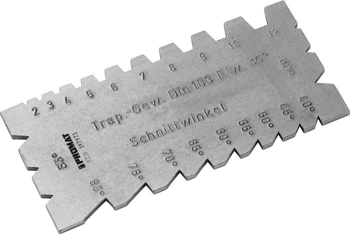 Dreh-/Gewindestahllehre Trapez-, Whitworth- und Metrischgewinde PROMAT