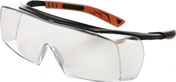 Schutzbrille 5X7010000 EN 166, EN 170 FT K Bügel schwarz, Scheibe klar Polycarbonat UNIVET