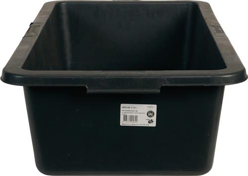 Vielzweckwanne GRIPLINE-D 40l schwarz BERDAL