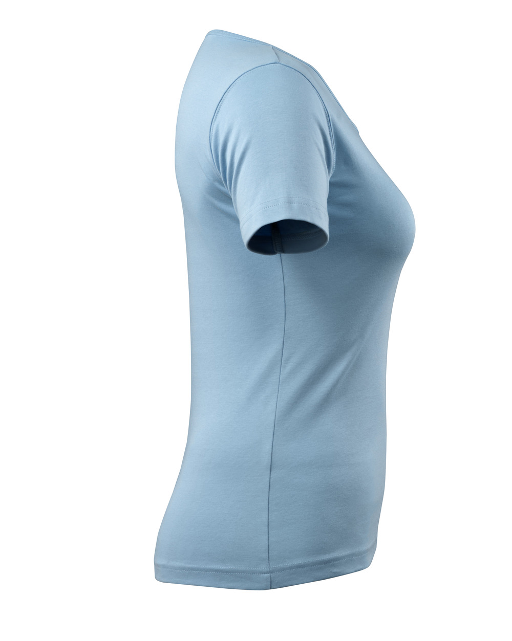 Damen-Passform T-Shirt CROSSOVER Hellblau S