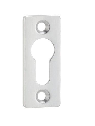 Schlüsselrosette 3319/0003 Alu.F1 Schildst.8mm PZ ktg EDI