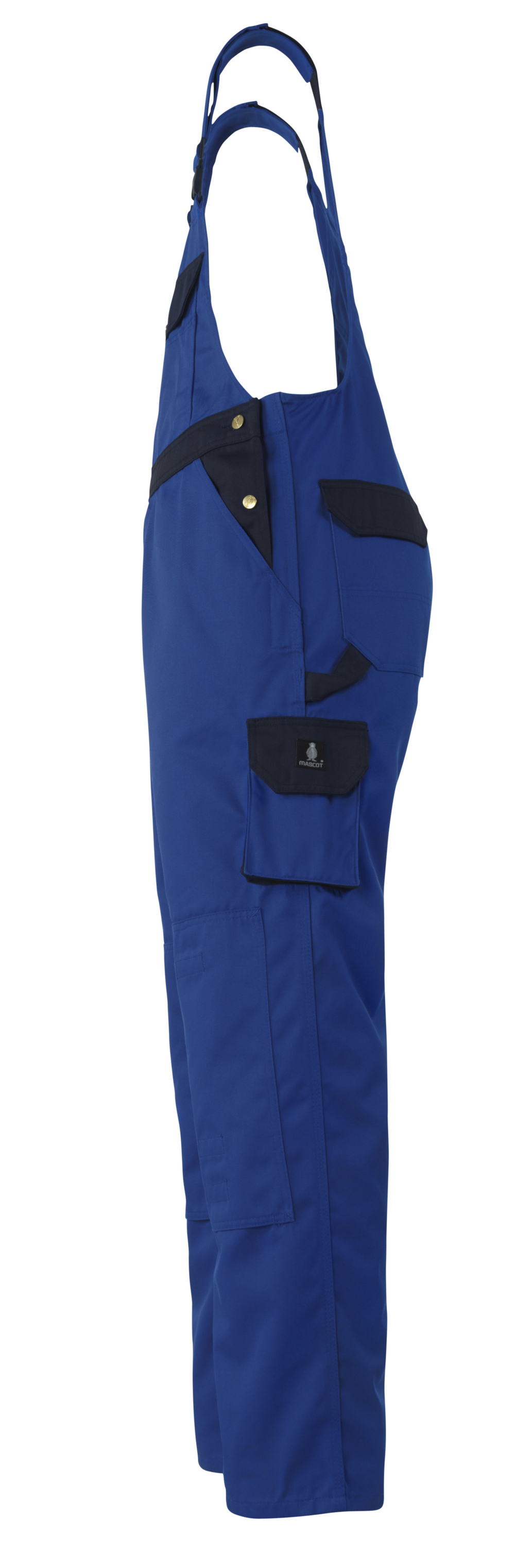 Latzhose mit Knietaschen IMAGE Kornblau/Marine 82C46