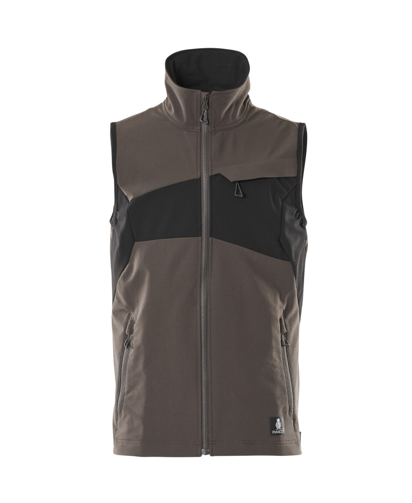 Weste ACCELERATE Dunkelanthrazit/Schwarz XL